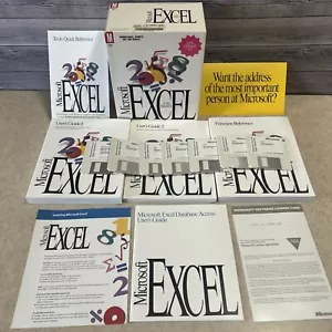 Microsoft Excel 4.0 for Macintosh Box Set Promo Vintage PC - Picture 1 of 12