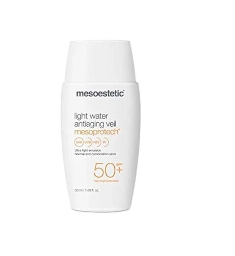 Mesoestetic Light Water Antiaging Veil SPF 50+, 1.69 oz new - Image 1 of 1