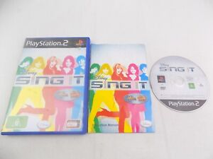Mint Disc Playstation 2 Ps2 Disney Sing It - Inc Manual Free Postage