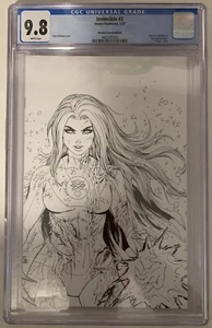 Invincible #2 CGC 9.8 Tyler Kirkham Cubierta What Not Sketch Edition Atom Eve - Imagen 1 de 6