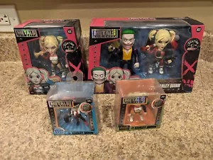 Suicide Squad Joker Harley Quinn 4" Metals Die Cast - Nuovo con scatola - Lotto di 4 - Foto 1 di 5