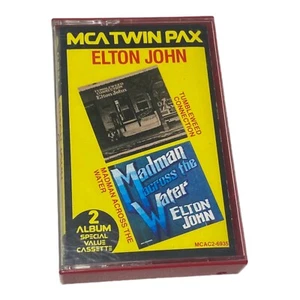 Elton John 2 album Tumbleweed Connection & Madman Across the Water '83 Cassette - Bild 1 von 5