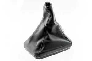 Gear Shift Lever Gaiter, Opel Corsa C, Black, With frame, - Picture 1 of 2