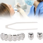 Plating Teeth Brace Set Gold Teeth Jewelry For Halloween Party(Silver ) Blw