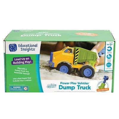 Learning Resources Design And Drill Power Play Vehicles - Dump Truck - Image 1 of 3