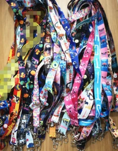 50pcs Cartoon stitch Neck Strap Lanyard Key chain Phone Card Badge Holder - Picture 1 of 1