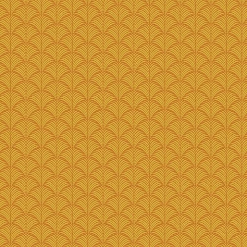 Art Gallery Fabrics Aura 100% Cotton Poplin Fabric Loulu Fans Sun - per metre - Image 1 of 1