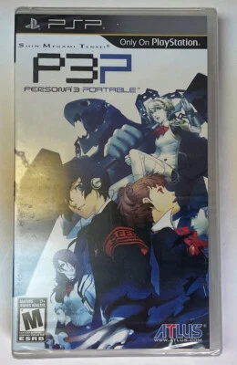 Nuevo en Paquete Sellado de Fábrica Shin Megami Tensei Persona 3 Portátil para Playstation PSP Foto 1 de 3