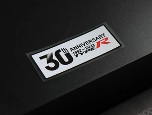 Honda 30th Anniversary Type R Sticker for Civic DC2 DC5 EK9 EP3 FN2 FK2 FK8 FL5 - Picture 1 of 1