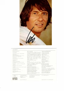 Udo Jürgens - Autogrammkarte, Original Signiert, Rarre AK, - Bild 1 von 1