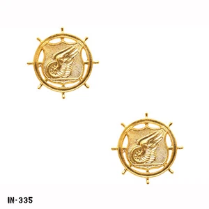 PAIR US Army Transportation Corps Pins ~ Officer BOS ~ NIP USA NEW - Picture 1 of 2