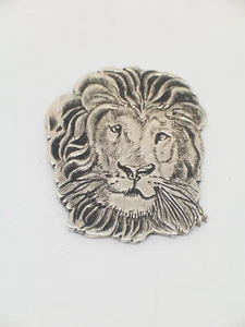 Leone: Women's Brooch (Balia) in 925 Silver - Zodiac - Zodiac Sign - Picture 1 of 2