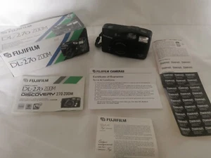Fuji Fujifilm DL-270 Zoom Super Compact 35mm film Camera Point & Shoot (boxed) - Picture 1 of 9