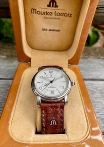 Maurice Lacroix Mens Pontos GMT Stainless Steel Automatic Watch PT6037 - Picture 1 of 12