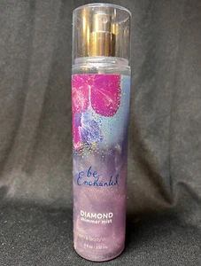 Bath & Body Works Be Enchanted Diamond Shimmer Mist 8oz Fragrance BBW New Rare - Picture 1 of 15