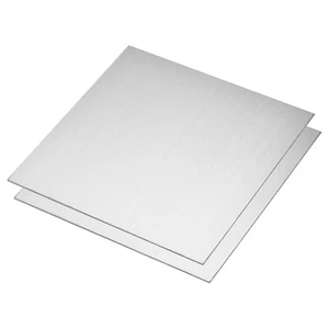 Edelstahlblech 304 0,03 Zoll x 12 Zoll x 12 Zoll - 2 Stück Gebürstete Oberfläche Neu UK - Bild 1 von 4