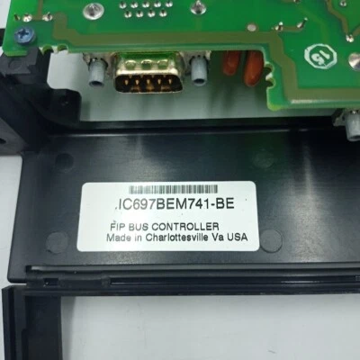 Ge Fanuc Ic697bem741-be Série 90-70 Fip Bus Controlle - Photo 1/4