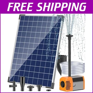 Durable 25W Solar Water Pump with Dual Installation for Custom Water Features - Picture 1 of 10