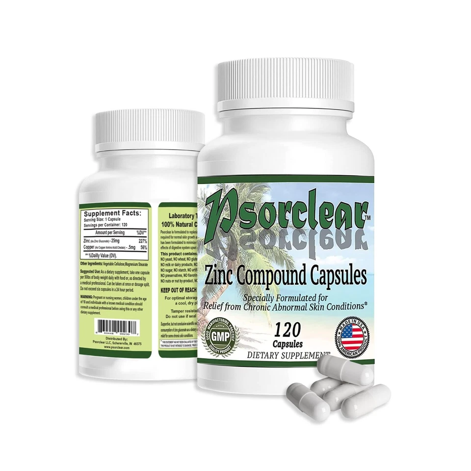 Psorclear - Tratamiento eficaz probado para la psoriasis y el eccema que REALMENTE FUNCIONA! Foto 1 de 4