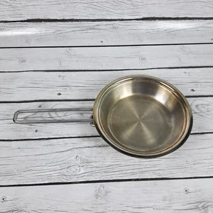 Serafino Zani Karen 1 Quart Pan Stainless Termodiffuser 16 Bottom Italy - Picture 1 of 11