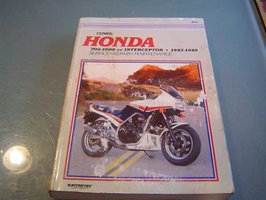 Honda 700-1000cc Interceptor 1983-85 servicio, reparación, manual de mantenimiento - Imagen 1 de 7