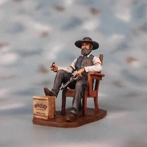 Sheriff Tin Miniature Wild West Gangster Tin 54mm 1/32. Painted - Picture 1 of 7