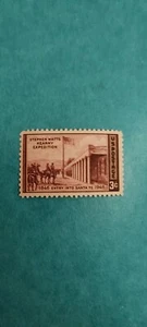 BRIEFMARKE US SCOTT 944 "Capture of Santa Fe" 3 CENT 1946 MH HORIZ - Bild 1 von 1