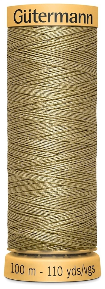 Gutermann 103C-2650 Natural Cotton Thread 110yd-Oatmeal Brown - Image 1 of 1