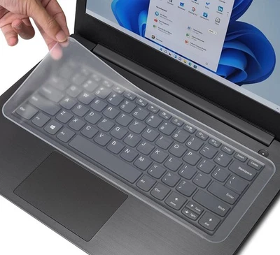 Universal 13-14 Inch Laptop Keyboard Cover, Ultra-Thin Clear Keyboard Protector - Image 1 of 4