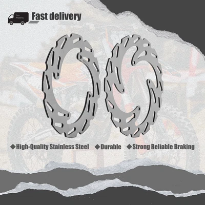For KTM 85 SX 2013 2014 2015 2016 2017 2018 2019 Front Rear Brake Disc Rotors Foto 1 de 4