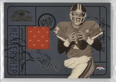 Camisetas Donruss Classics 2004 membresía VIP/250 John Elway #M-13 Salón de la fama Foto 1 de 2