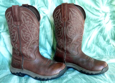 Ariat Women's Terrain Pull-On Waterproof Boots 6.5B- Round Toe/ 10014187 - Image 1 of 4