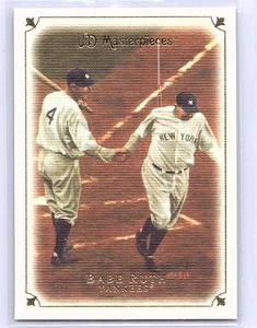2007 Upper Deck Masterpieces #1 Babe Ruth - Picture 1 of 2