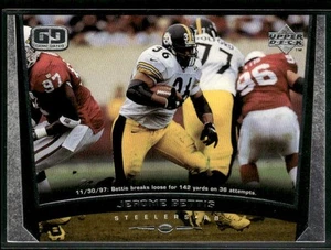 1998 Upper Deck #196 Jerome Bettis - Picture 1 of 2