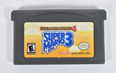 Auténtico cartucho Nintendo GameBoy Advance Super Mario Brothers 3 Advance 4 Foto 1 de 3