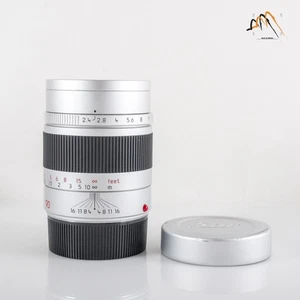 Leica Summarit-M 90mm/F2.4 Silver Lens Germany #11614 - Picture 1 of 9