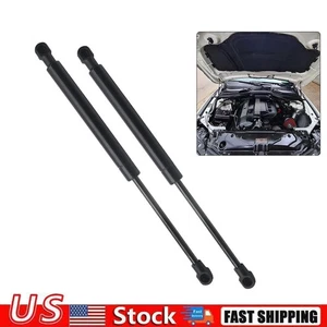 Soporte de elevación de varillas de resorte de puntal de gas para capó de 2 piezas para BMW 528i 550i 530i 535i - Imagen 1 de 7