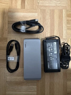 Belkin Thunderbolt 3 Dock Pro USB C Laptop Docking station - Image 1 of 4