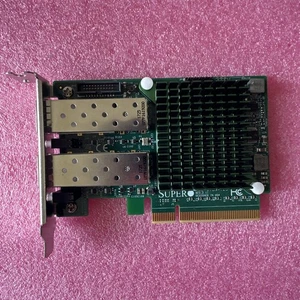 Supermicro AOC-STGN-i2S 2-Port SFP+ 10GbE PCIe x8 Network Interface Card - Picture 1 of 4