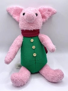 Disney Store Winnie The Pooh Christopher Robin Movie Piglet Jointed Plush 13" - Picture 1 of 6