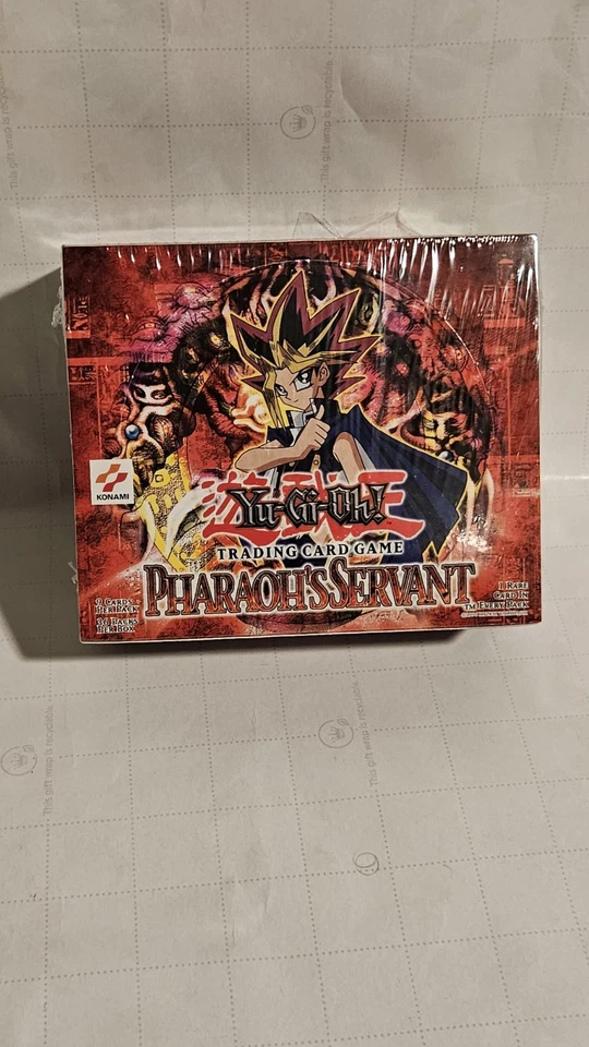 Yugioh Pharaoh's Servant Booster Box 2003-2004 edición ilimitada 36 paquetes Foto 1 de 4