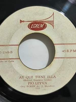 PIO LEIVA-ORQUESTA EGREM-AY QUE TIENE ELLA BOLERO MONTUNO CUBA LISTEN 🎵🎵 - Image 1 of 4