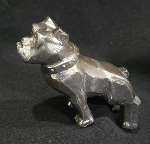 De colección Mack Bulldog Cromo Capucha Adorno Diseño Patente 87931 Camión Emblema EE. UU. - Imagen 1 de 12
