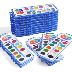 16 Colors Watercolor Paint Set Bulk, 15 Pack, Watercolor Paint Set with Paint... - Picture 1 of 9
