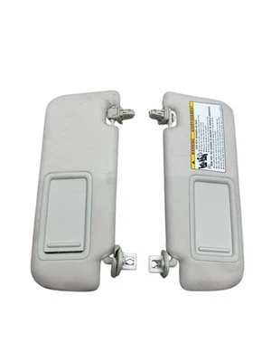 2022-2025 LEXUS NX350H FRONT DRIVER & PASSENGER ILLUMINATED SUN VISOR SHADE SET - Image 1 of 4