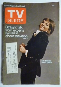 Pittsburgh June 27 1970 TV Guide LIZA MINNELLI Hollywood Squares backstage - Picture 1 of 2