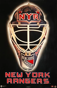 1997 New York Rangers Maske Original Norman James Poster OOP - Bild 1 von 1