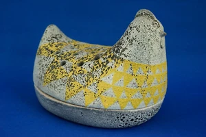 Dante Baldelli Spargiprofumo scatola Gallina Ceramica maiolica Futurista acidi - Foto 1 di 24