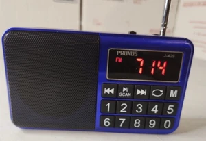 PRUNUS J-429 Small Portable AM/FM/SW Radio Rechargeable with Speaker - Picture 1 of 8