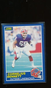 1989 Score #61 Cornelius Bennett Sharp - Picture 1 of 2